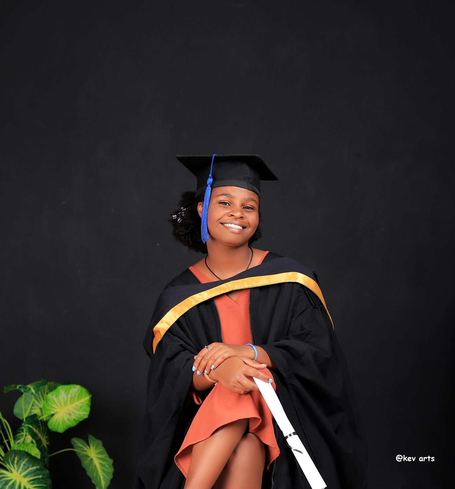 A SAM Elimu student