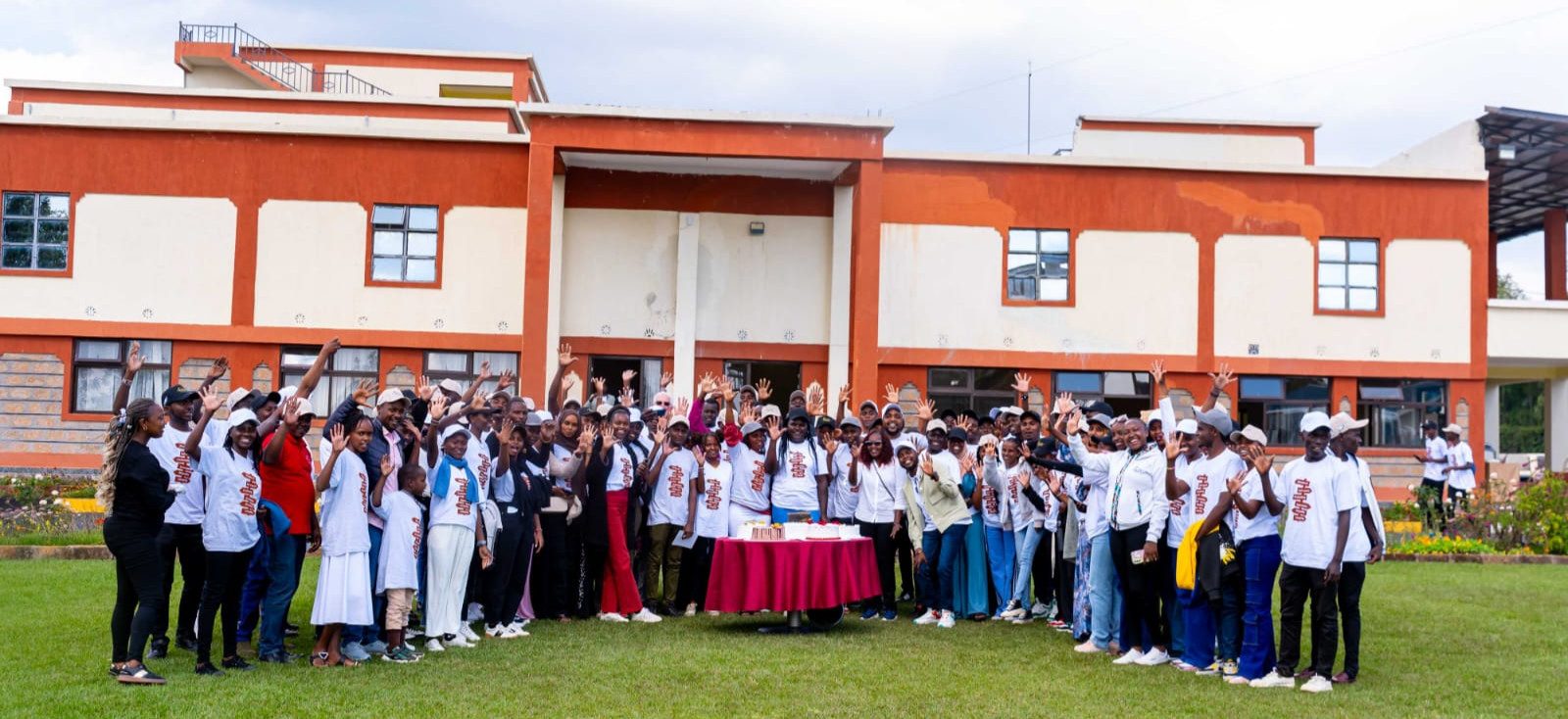 SAM Elimu students and staff